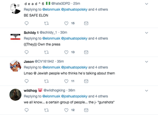 Illustration for article titled Elon Musk’s Weekend Of Tweets Ends Badly, And With Actual Nazis